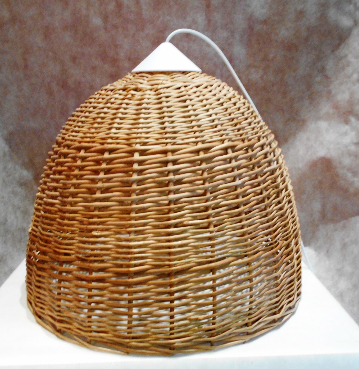 Lámpara Colgante de Mimbre 50×40 cm | Basket Shop