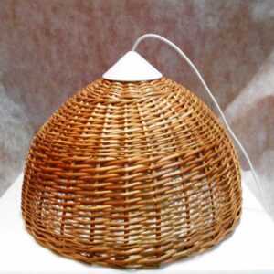 Lámpara Colgante de Mimbre 30x20 cm | Basket Shop
