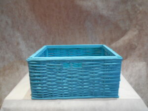 Canasto Mimbre Pintado 40×30 cm – Varios Colores | Basket
