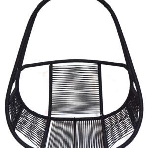 Silla Hamaca Tailandesa Yute Negro 140 kg | Basket Shop