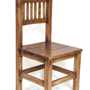 Silla de Pino Cetol Roble Oscuro | Basket Shop