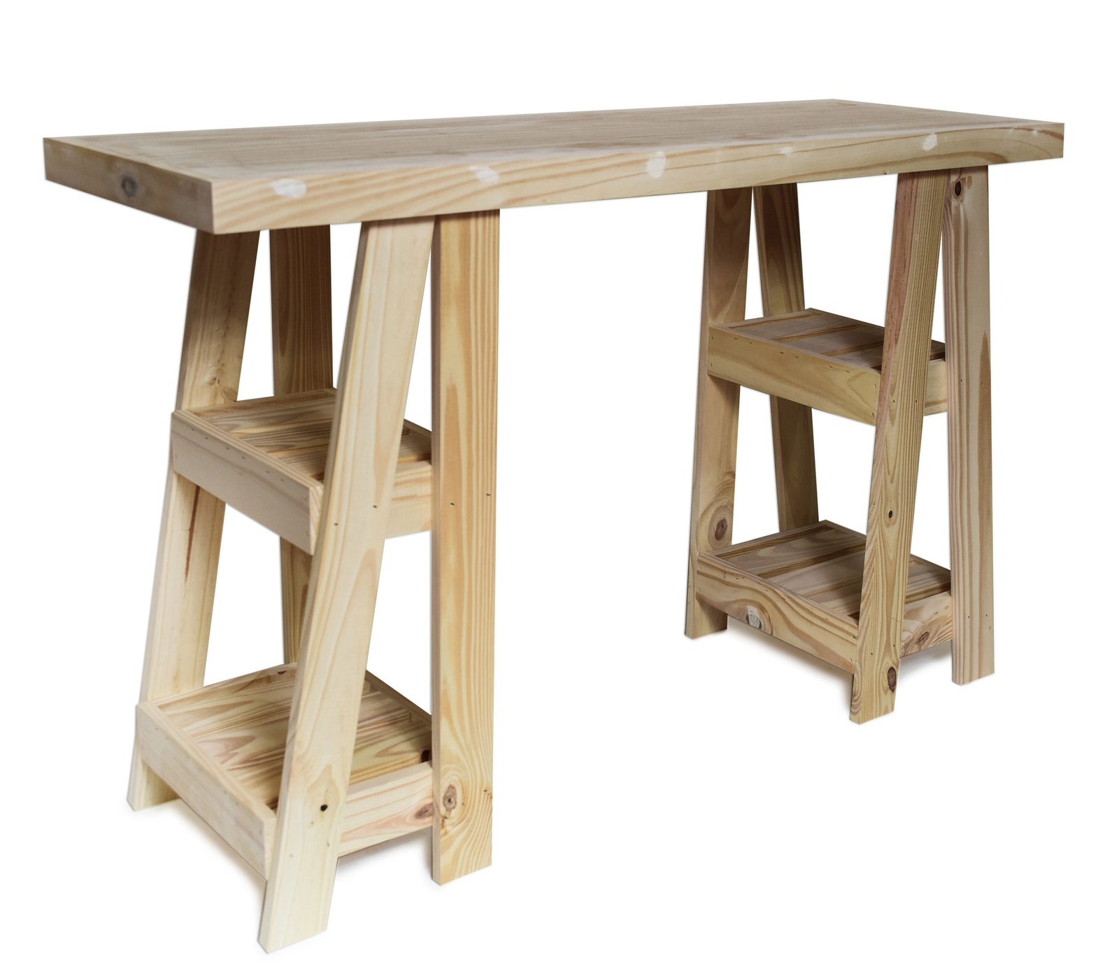 Escritorio Caballete 1.20 m Sin Pintar | Basket Shop