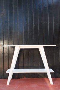 Mesa Arrime con Estante 1 m | Basket Shop