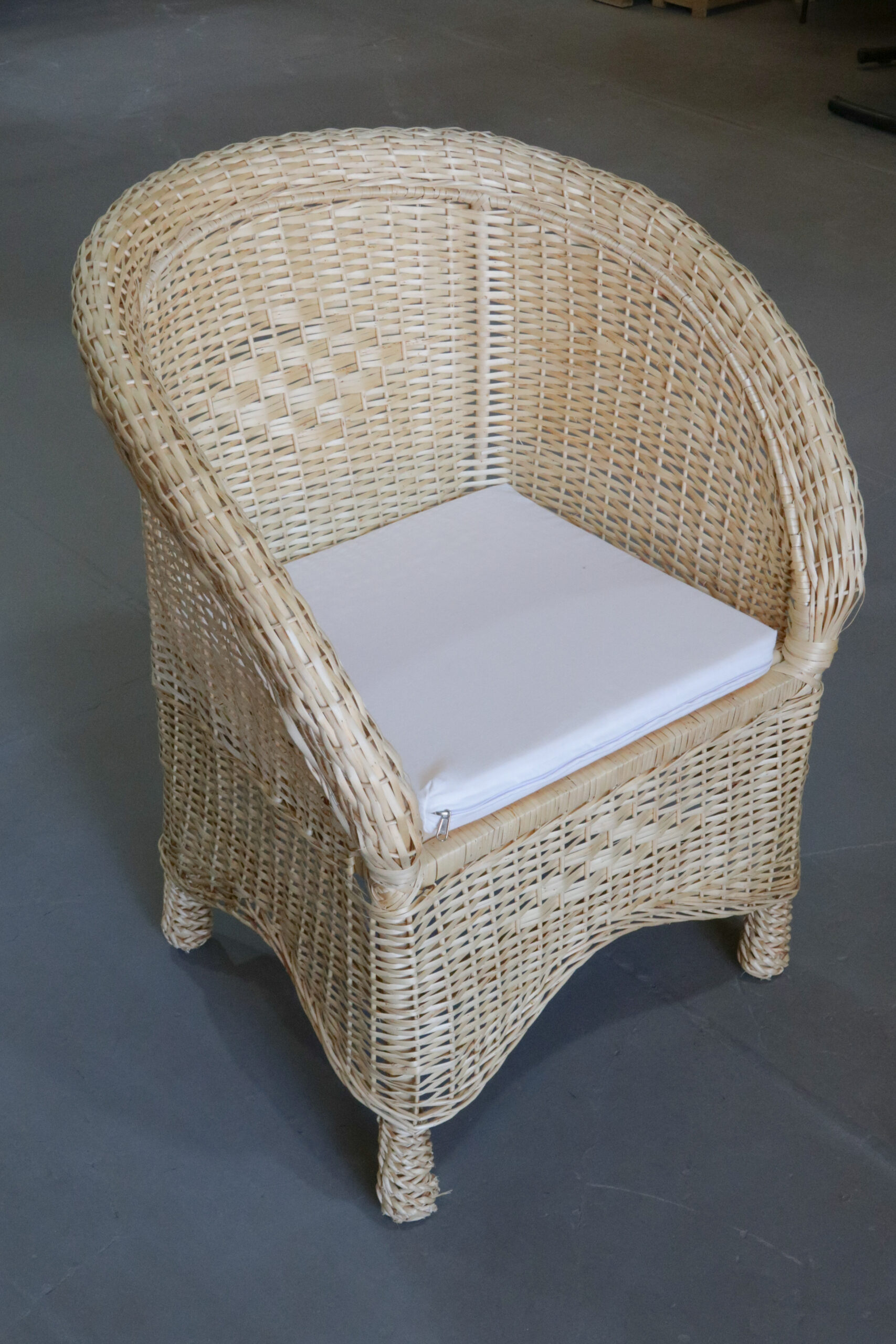 Sillón Monseñor Mimbre Clarito 68 cm | Basket Shop