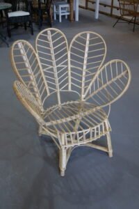 Sillón Flor Mimbre 95×95 cm – Living | Basket Shop