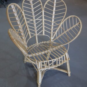 Sillón Flor Mimbre 95x95 cm – Living | Basket Shop