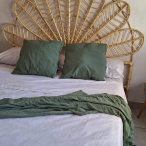Respaldo de Cama 1,80 m Ancho – Tejido Fibra | Basket Shop