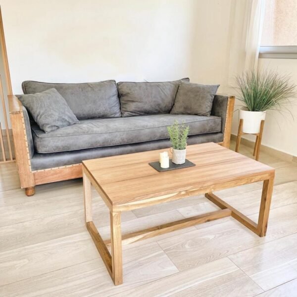 Mesa Ratona Industrial 80 cm Encerada | Basket Shop