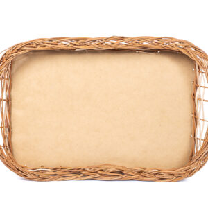 Bandeja de Mimbre Rectangular Chica 44 cm | Basket Shop