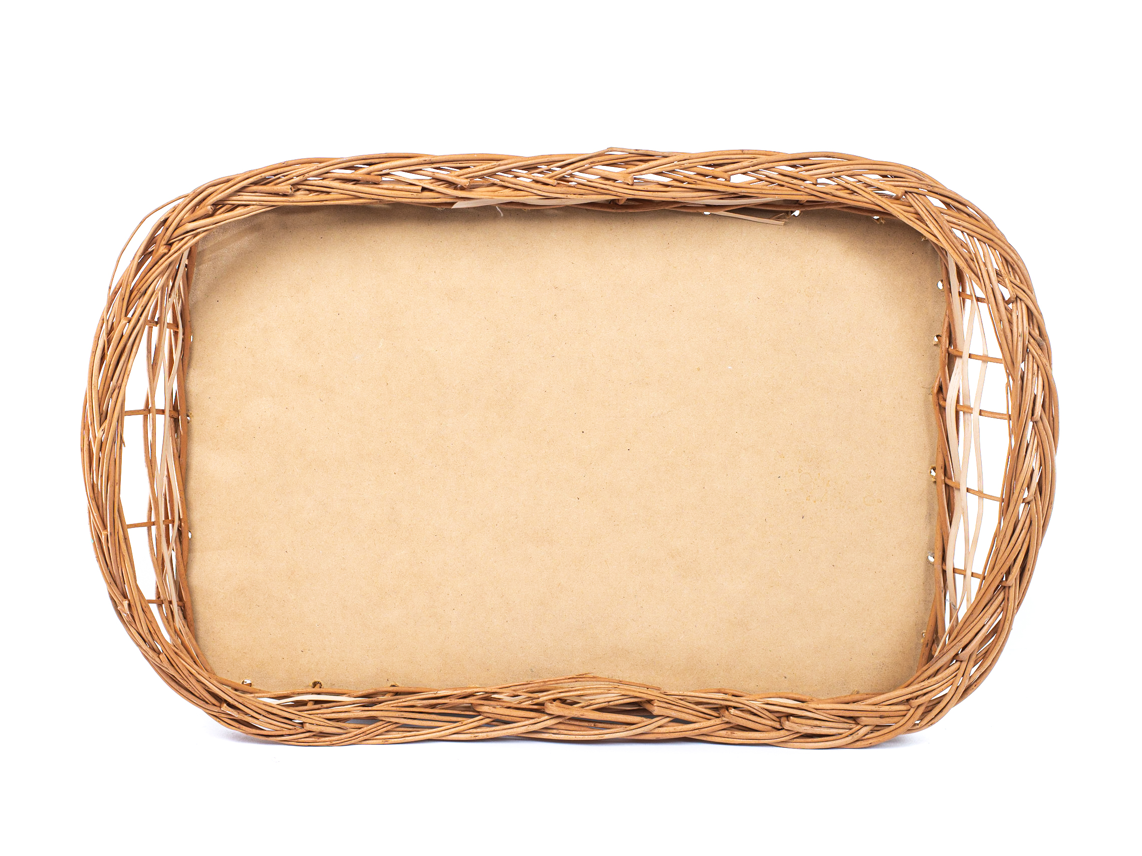 Bandeja de Mimbre Rectangular Chica 44 cm | Basket Shop