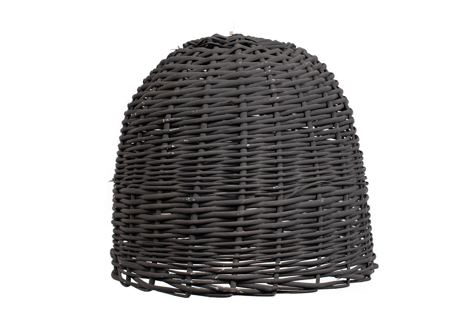 Lámpara Colgante de Mimbre Gris 30×30 cm | Basket Shop
