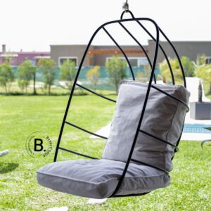 Hamaca Colgante Suri Negra 140 kg – Caño | Basket Shop