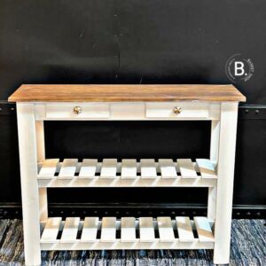 Mesa de Arrime 1 m x 30 cm Tirador Cerámica | Basket
