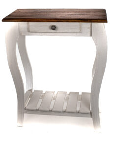 Mesa Pata Curva 80 cm Tirador Cerámica | Basket Shop