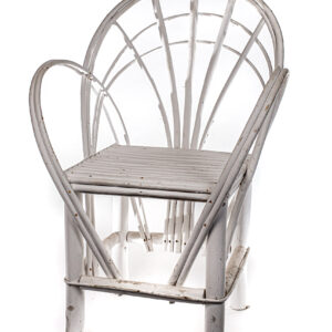 Sillón de Palo de Mimbre Pintado | Basket Shop