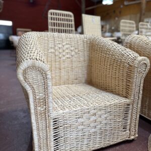 Sillón Valdivia Mimbre Clarito 80 cm | Basket Shop