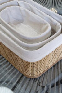 Canasto Organizador Bambú Chico 20×12 cm | Basket Shop