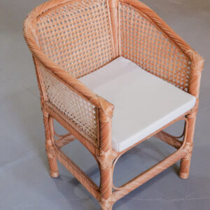 Sillón Entorchado Mimbre Marrón 65 cm | Basket Shop