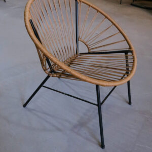 Sillón Capri – Yute Marrón | Basket Shop