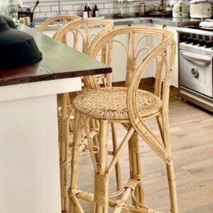 Banqueta Mar del Plata Natural 75 cm – Mimbre | Basket