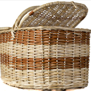 Canasta de Picnic Mimbre 2 Tapas | Basket Shop