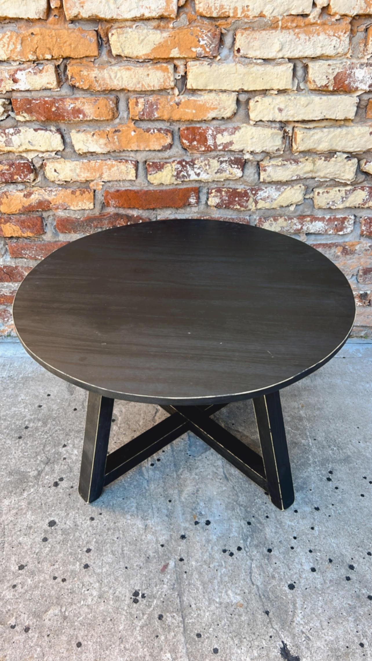 Mesa Gervasoni Grande Negra 70 cm – Auxiliar | Basket Shop