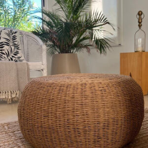 Puff Kraft Chico 45 cm con Armazón | Basket Shop