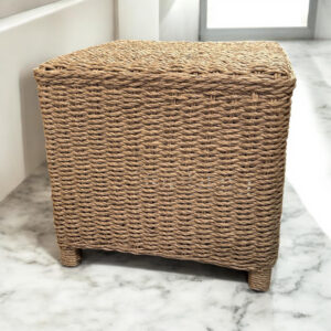 Puff Kraft Cuadrado 40x40 cm con Armazón | Basket Shop