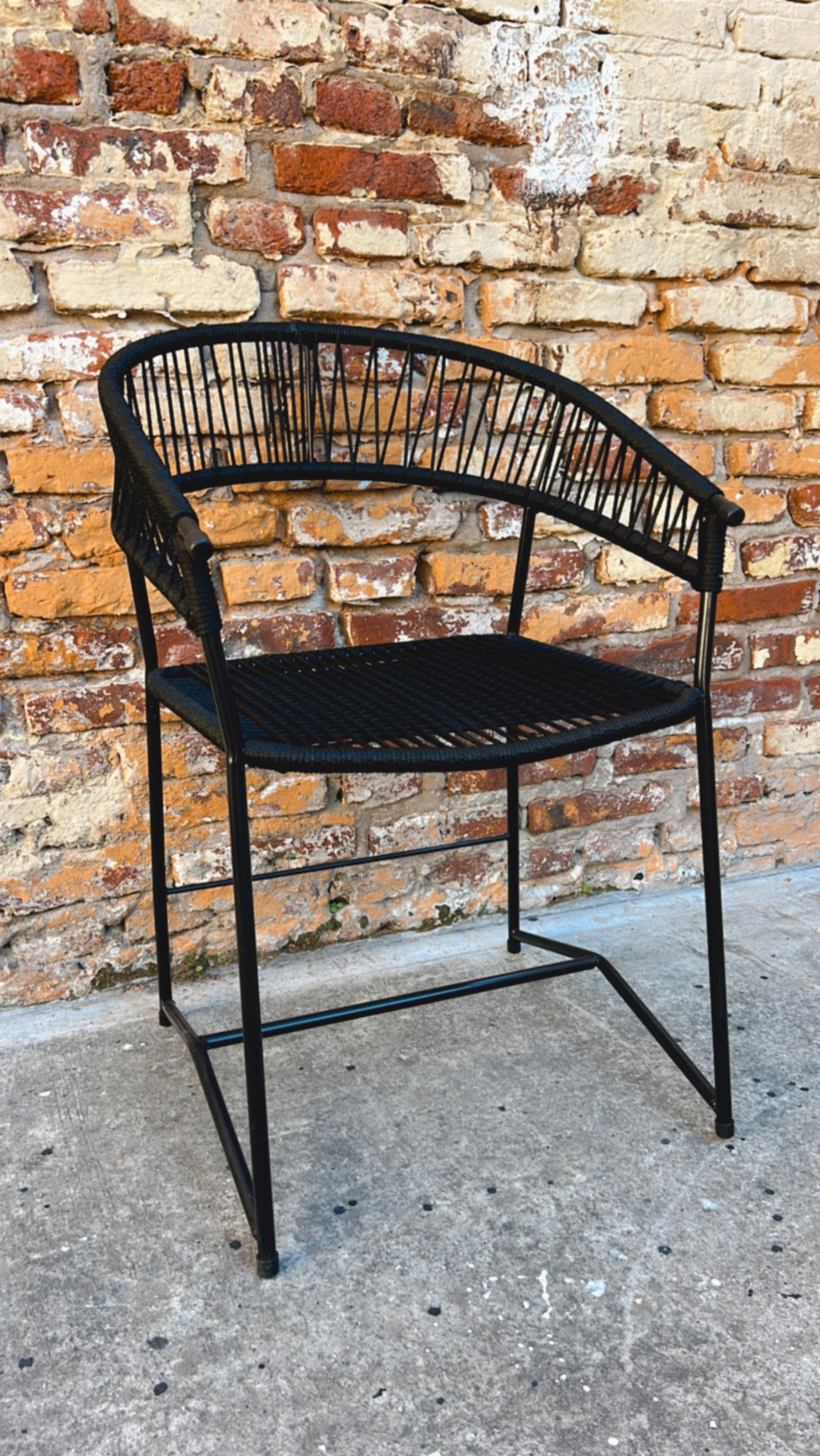 Sillón Curvo Símil Yute – Caño 120 kg | Basket Shop