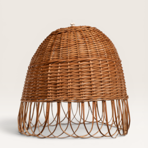 Lámpara de Mimbre con Rulos 35x35 cm | Basket Shop