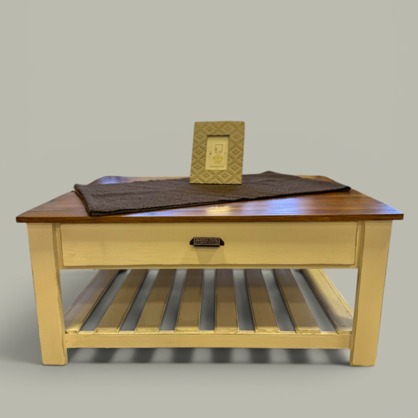 Mesa Ratona con Cajón 1 m Pintada | Basket Shop
