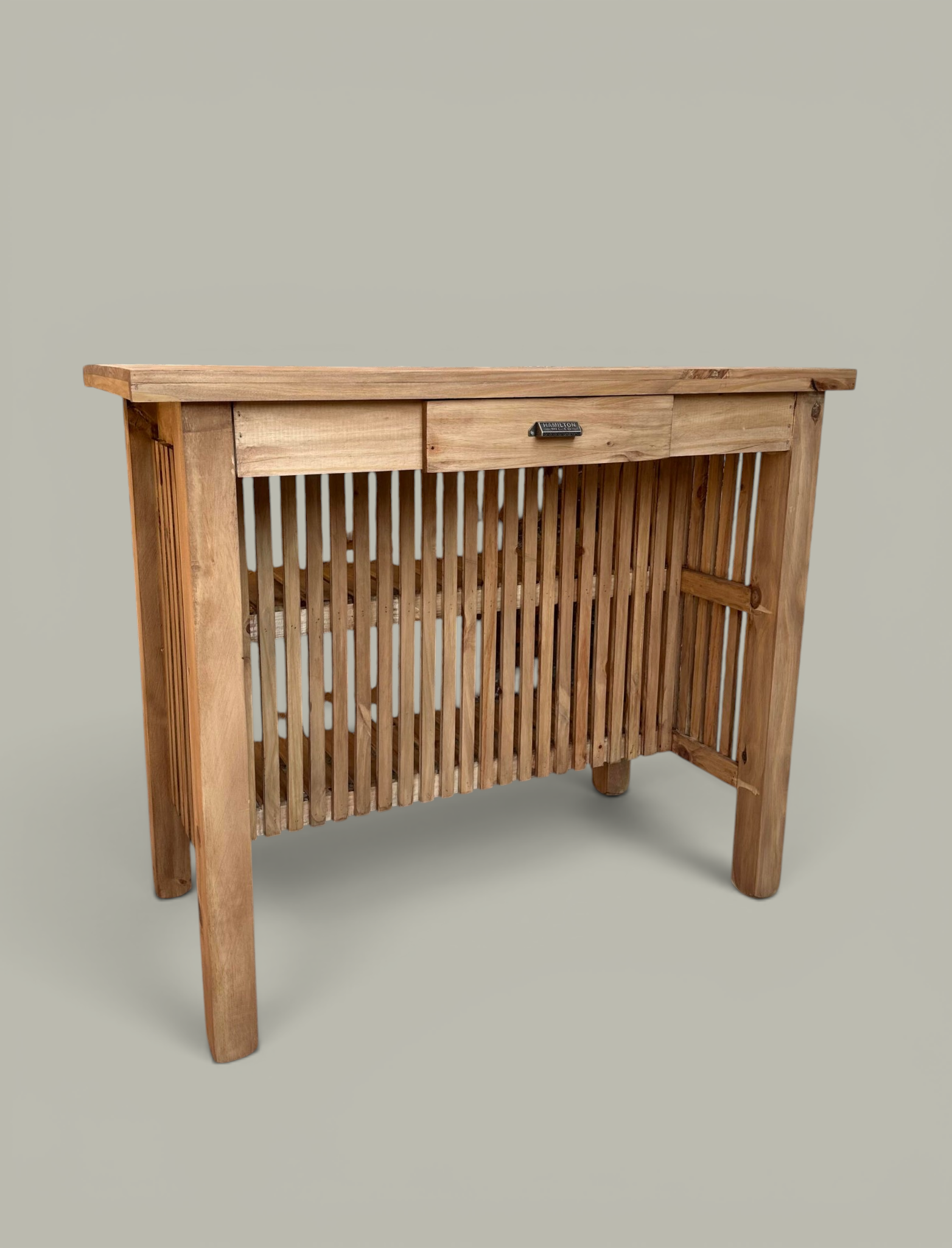 Desayunador 1.20 m Varillada con Cajón | Basket Shop