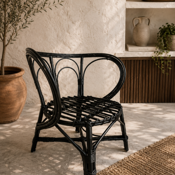 Camastro Mar del Plata Negro – Sillón | Basket Shop