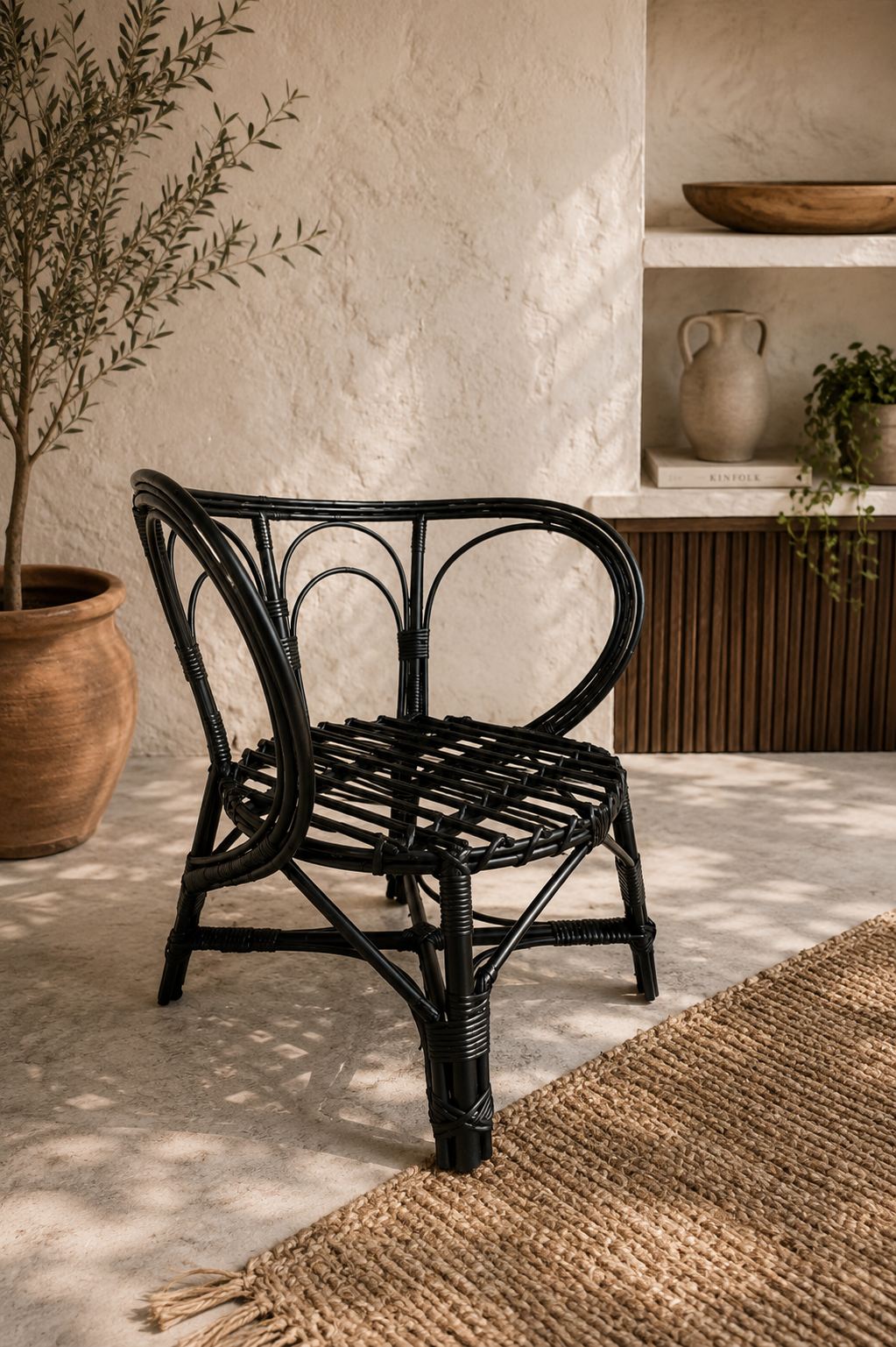 Camastro Mar del Plata Negro – Sillón | Basket Shop