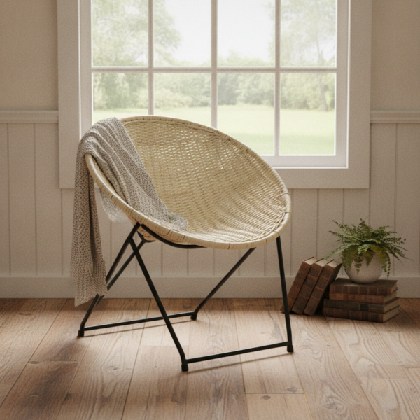 Sillón Fermín – Mimbre Resiste 120 kg | Basket Shop