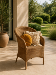 Sillón Niza – Caña y Tejido Hilo Craft | Basket Shop