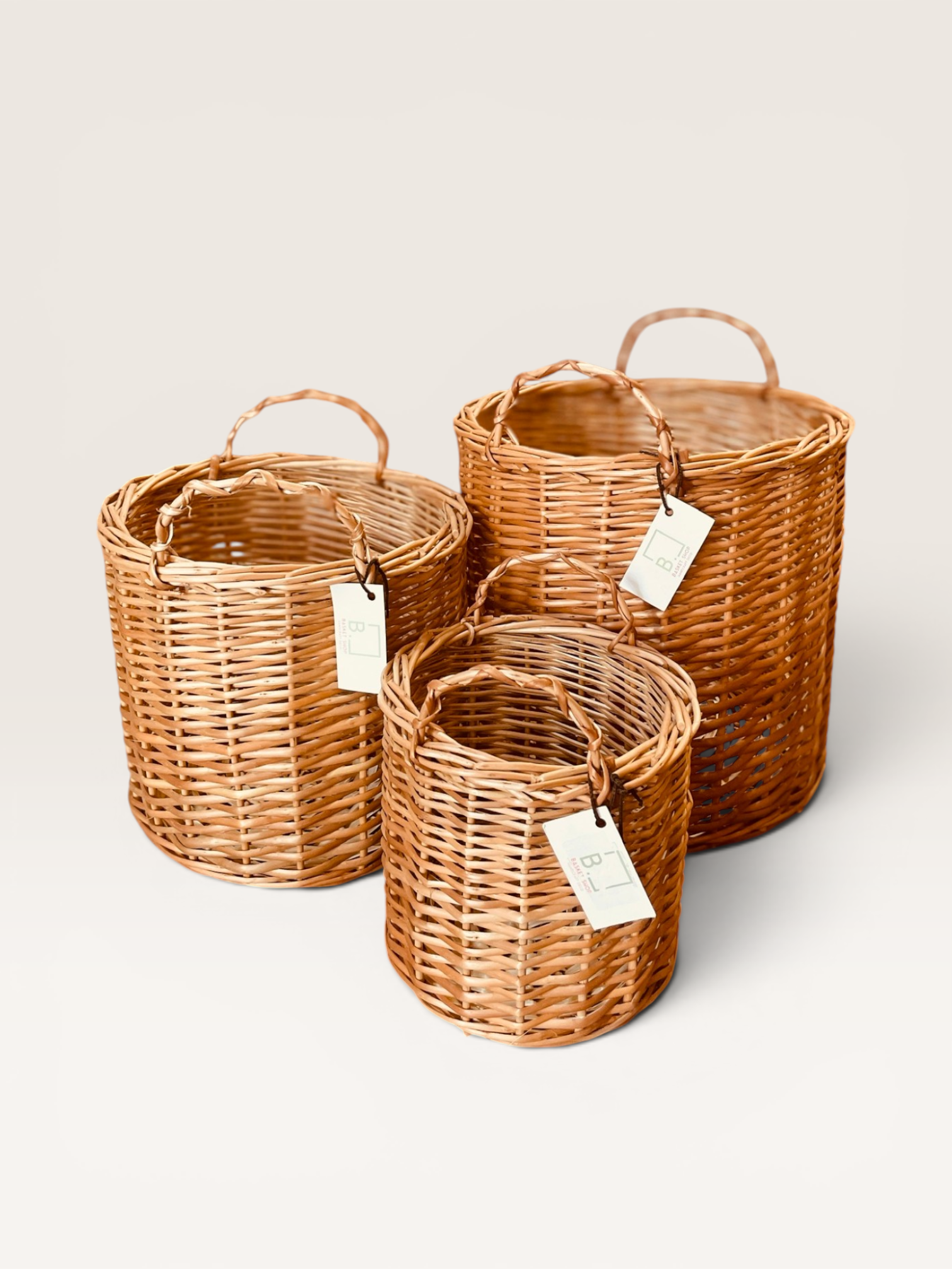 Canasto Tacho Sin Tapa Chico 20 cm con Manija | Basket