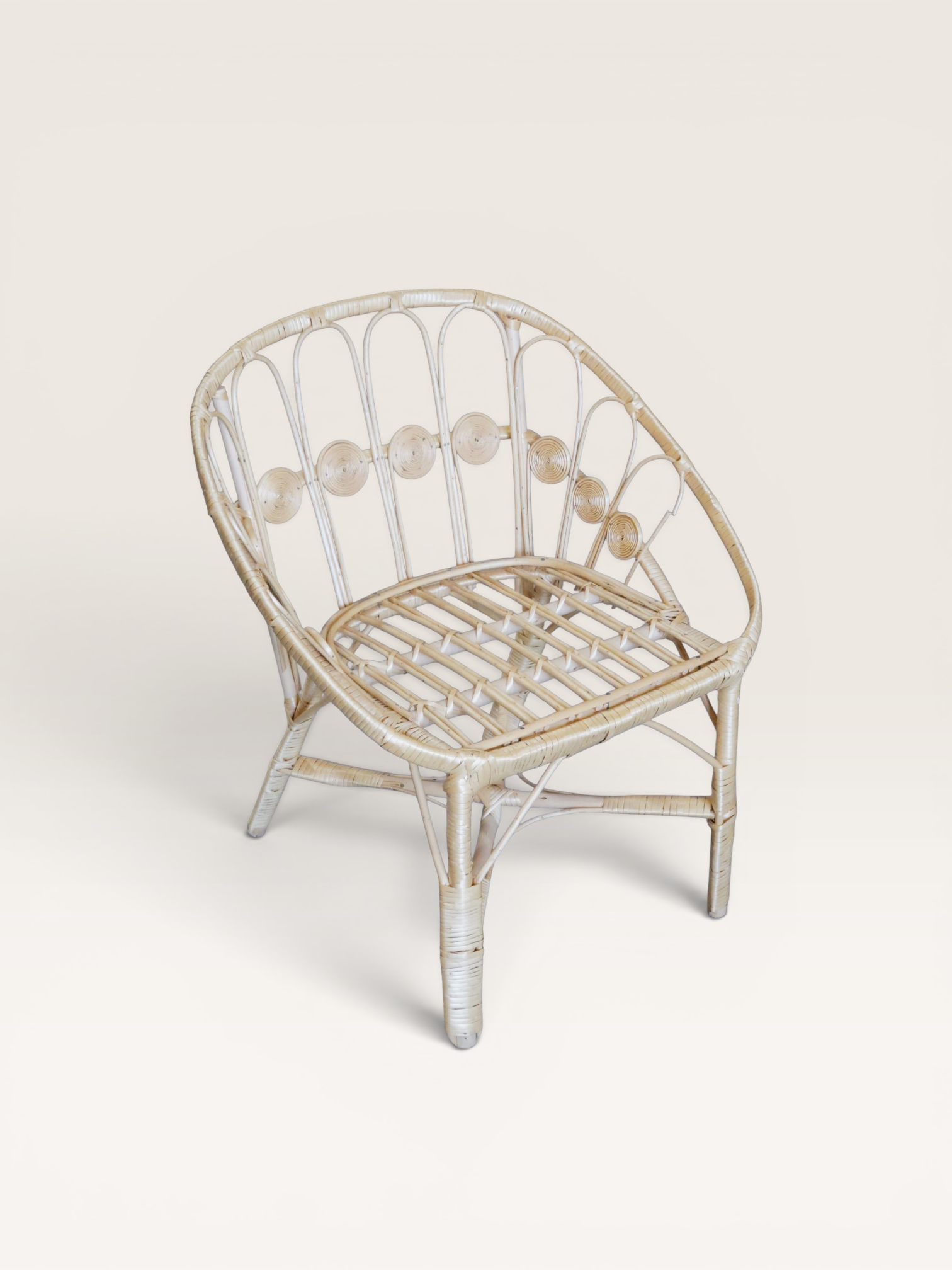 Sillón  Modelo Rulo – Mimbre | Basket Shop
