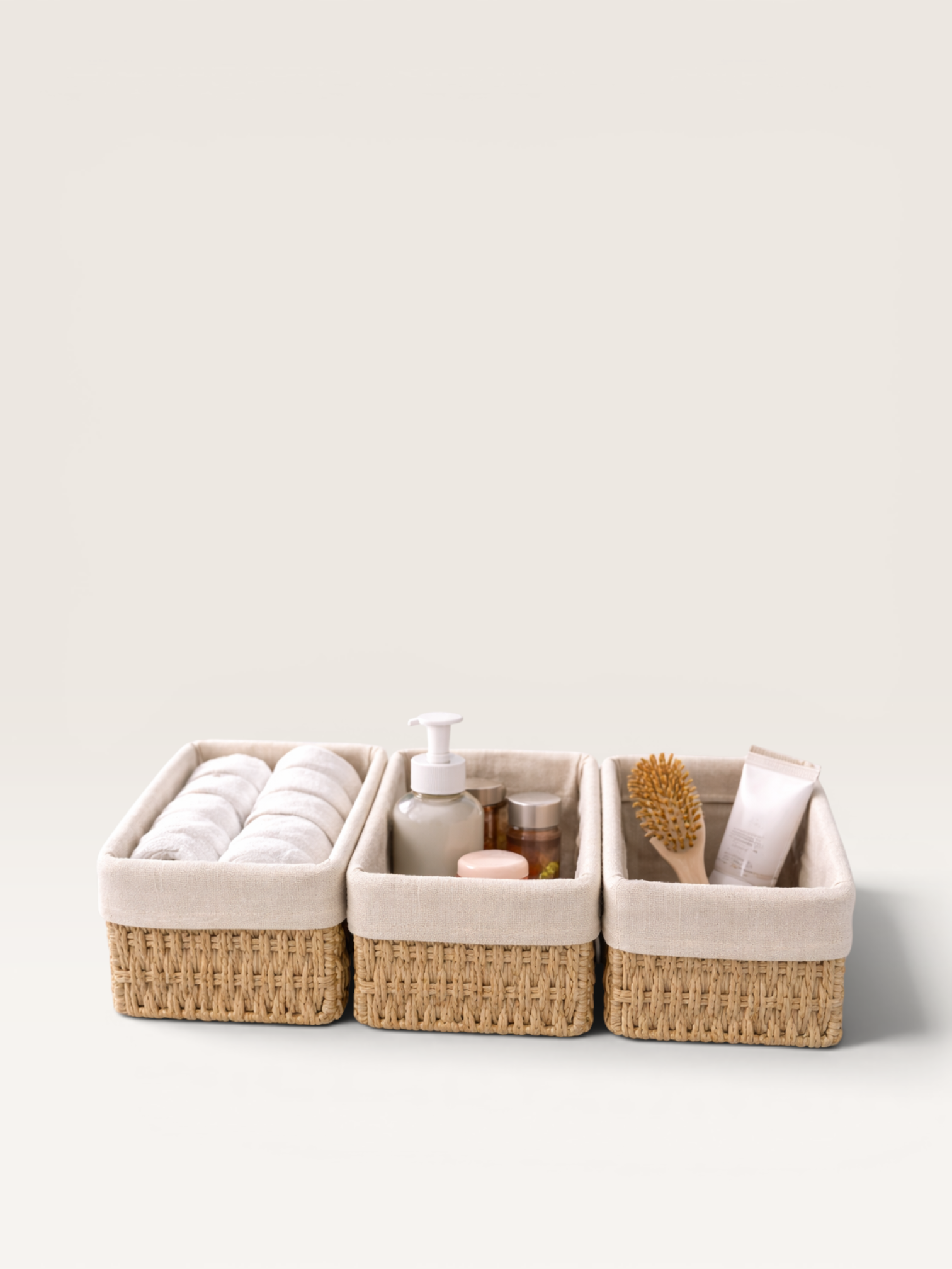 Canasto de Yute Grande 25 cm – Organizador | Basket Shop