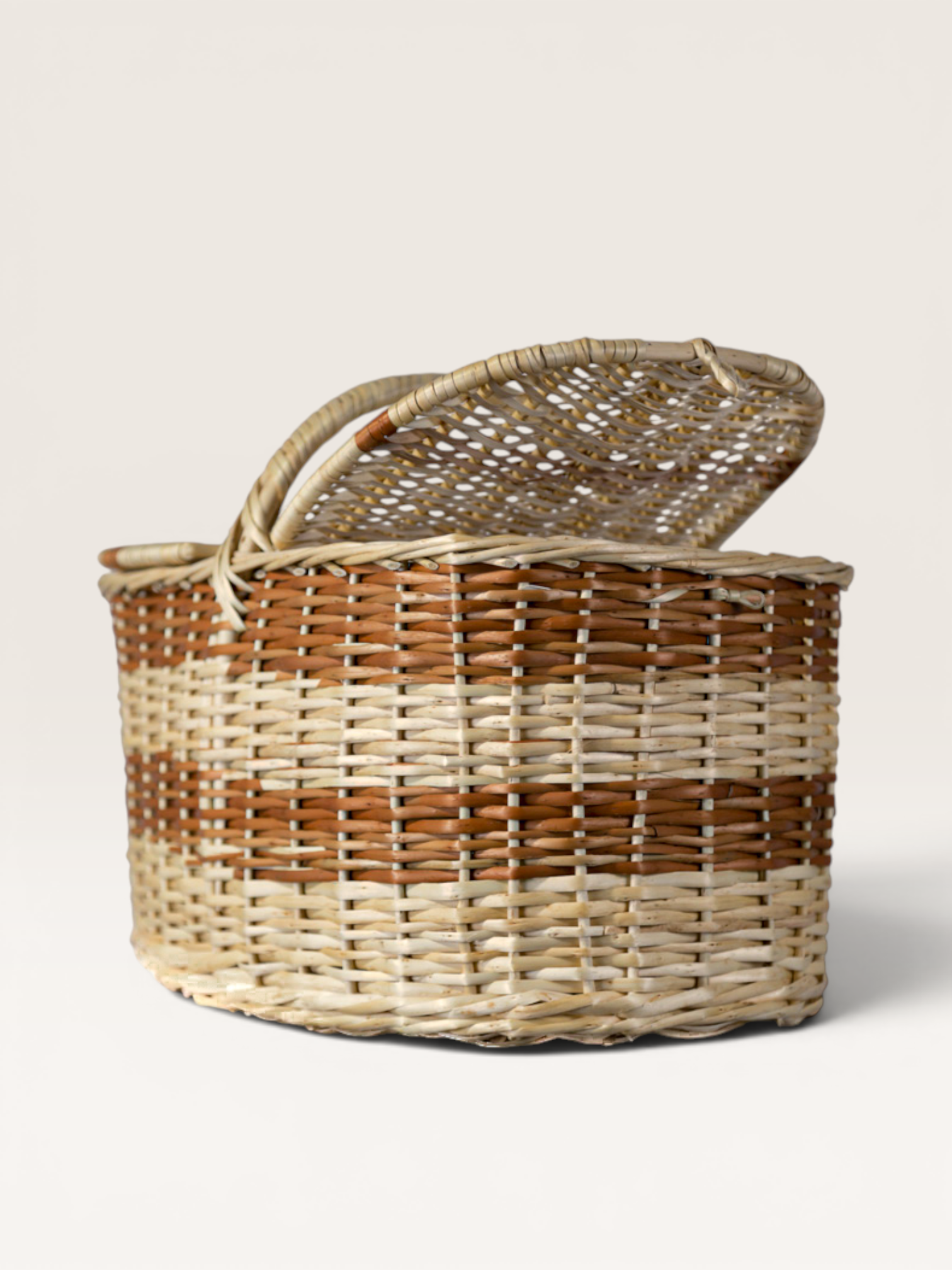 Canasta de Picnic Mimbre 2 Tapas | Basket Shop