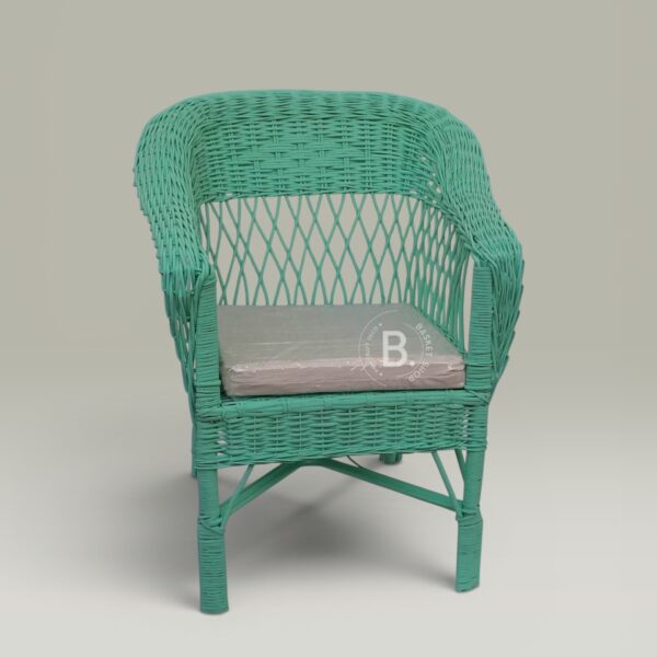 Sillón Mimbre Acqua – Sin Almohadón | Basket Shop