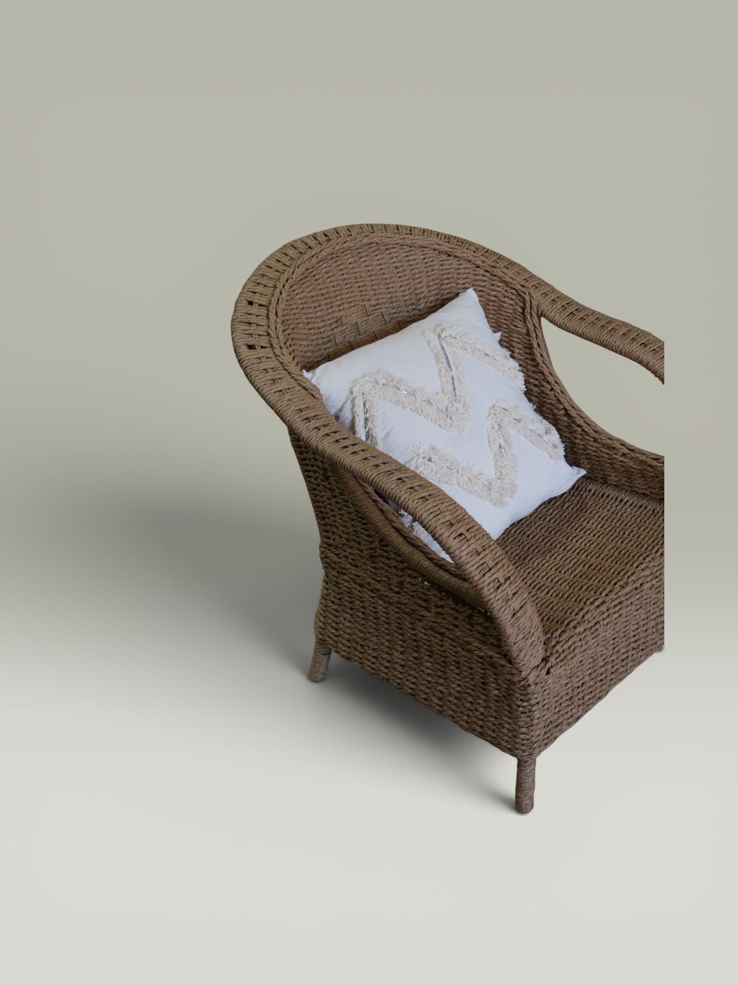 Sillón Brodery – Tejido Hilo Craft 70×80 cm | Basket Shop