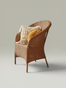 Sillón Niza – Caña y Tejido Hilo Craft | Basket Shop