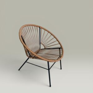 Sillón Capri – Yute Marrón | Basket Shop