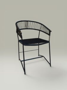 Sillón Curvo Símil Yute – Caño 120 kg | Basket Shop