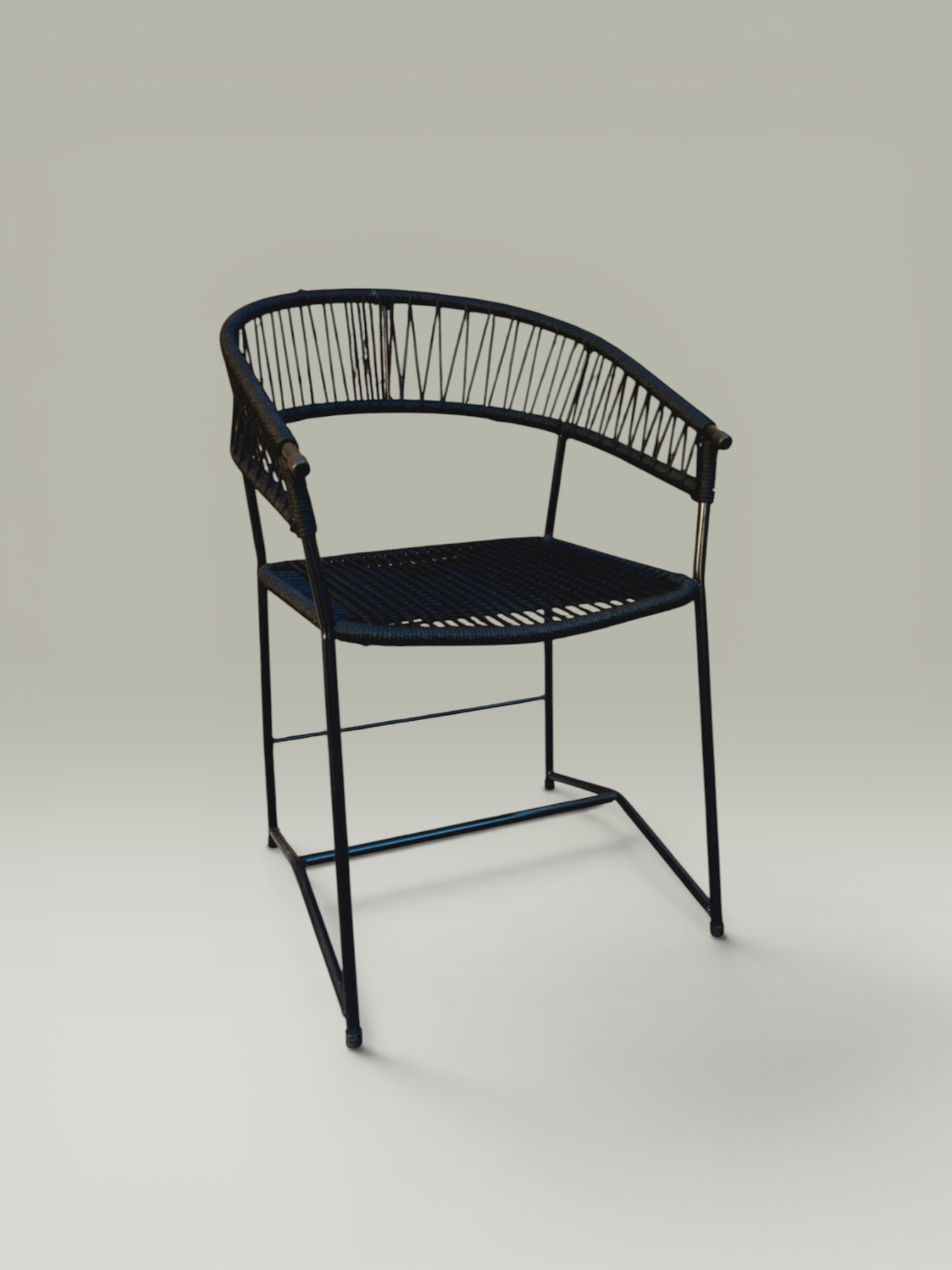 Sillón Curvo Símil Yute – Caño 120 kg | Basket Shop