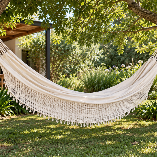 Hamaca Paraguaya Natural 1.50 mts de ancho - Basket Shop