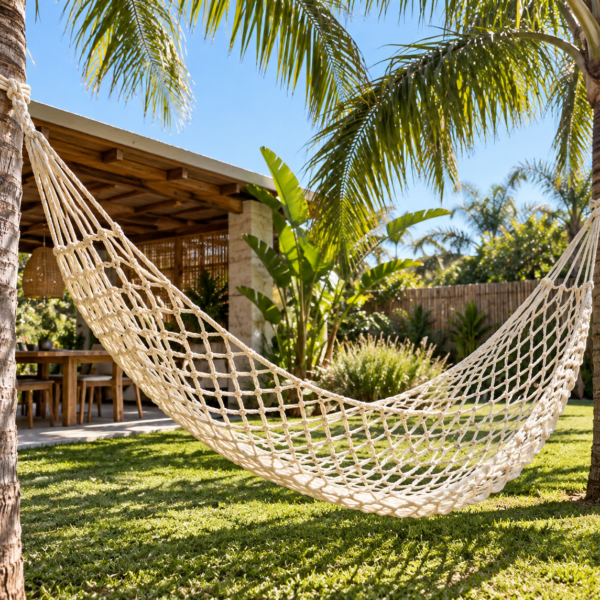 Hamaca Paraguaya Natural 1.30 mts de ancho - Basket Shop